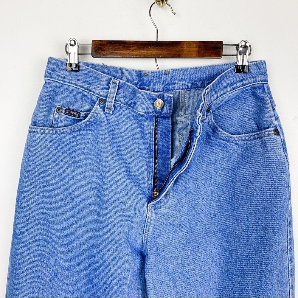 Vintage 90s Riders by Lee High Waist Straight Leg Jeans Sz 29 - Picture 4 of 11
